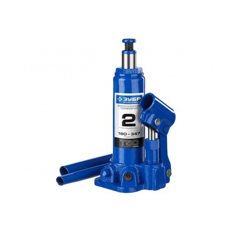 

Домкрат бутылочный гидравлический ЗУБР 2т, 180-347 мм Профессионал (43060-2)