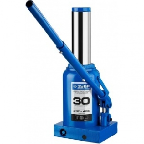 Домкрат бутылочный гидравлический ЗУБР 30т, 285-465 мм Профессионал (43060-30) - фото 2