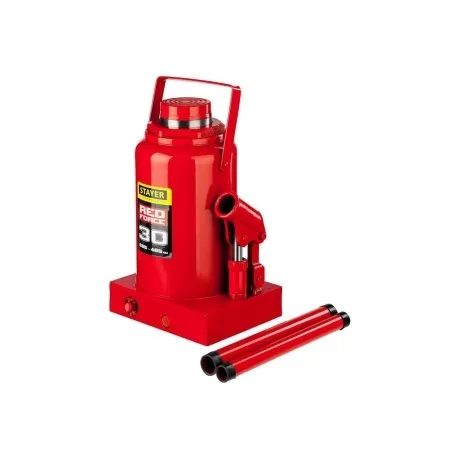 Домкрат бутылочный гидравлический STAYER RED FORCE, 30т, 285-465...