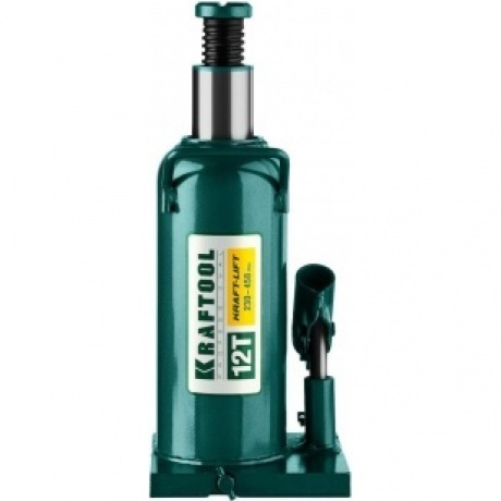 Домкрат бутылочный гидравлический KRAFTOOL KRAFT-LIFT, 12т, 230-460 мм (43462-12) - фото 3