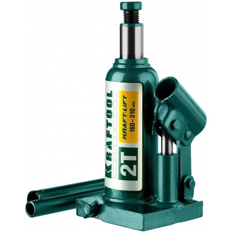 

Домкрат бутылочный гидравлический KRAFTOOL KRAFT-LIFT, 2т, 158-308 мм (43462-2)