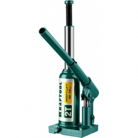 Домкрат бутылочный гидравлический KRAFTOOL KRAFT-LIFT, 2т, 158-308 мм (43462-2) - фото 2