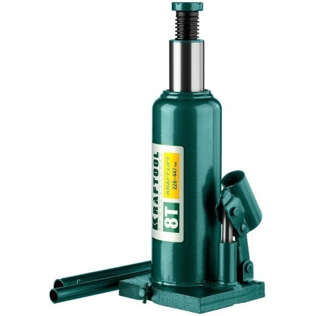 

Домкрат бутылочный гидравлический KRAFTOOL KRAFT-LIFT, 8т, 230-457 мм (43462-8)