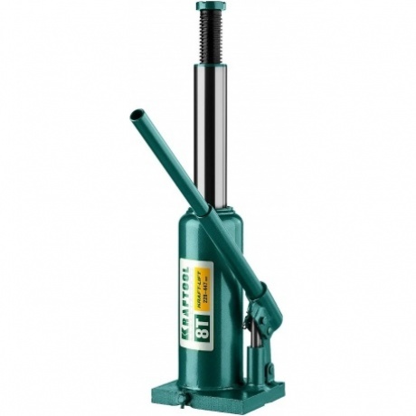 Домкрат бутылочный гидравлический KRAFTOOL KRAFT-LIFT, 8т, 230-457 мм (43462-8) - фото 2