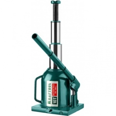 Домкрат двухштоковый бутылочный с увеличенным подъемом (43463-10) KRAFTOOL DOUBLE RAM, 10т, 170-430 мм - фото 2