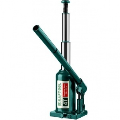 Домкрат двухштоковый бутылочный с увеличенным подъемом (43463-4) KRAFTOOL DOUBLE RAM, 4т, 170-420 мм - фото 2