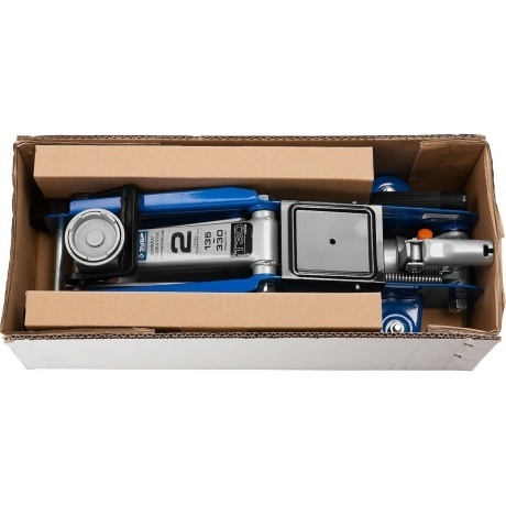 Домкрат подкатной гидравлический в кейсе, Профессионал (43053-2-K) ЗУБР Т-30-K, 2т, 135-330 мм - фото 5