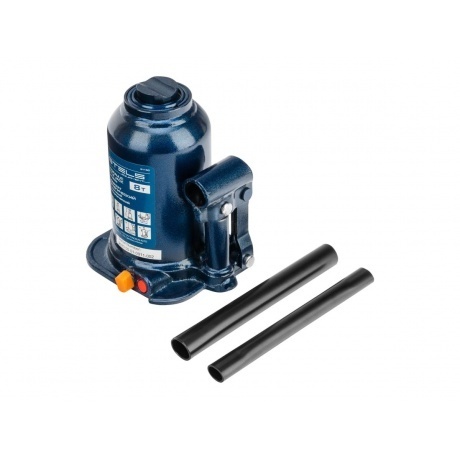 

Домкрат гидравлический бутылочный телескопический, 8 т, подъем 180-410 мм Stels