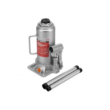 

Домкрат гидравлический бутылочный, 10 т, h подъема 230-460 мм Matrix