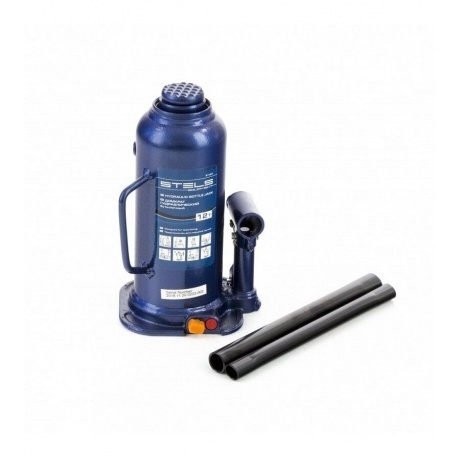 

Домкрат гидравлический бутылочный, 12 т, h подъема 227-457 мм Stels