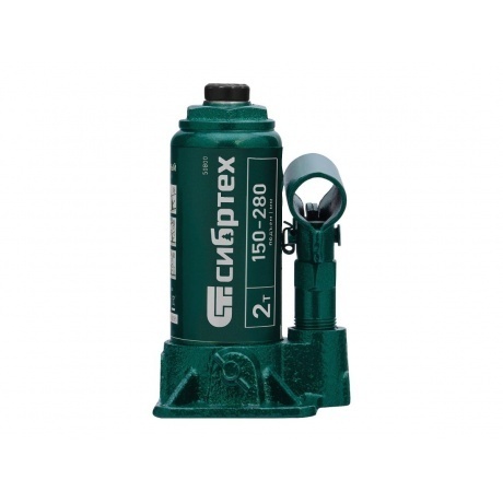 Домкрат гидравлический бутылочный, 2 т, 150-280 мм Сибртех - фото 5