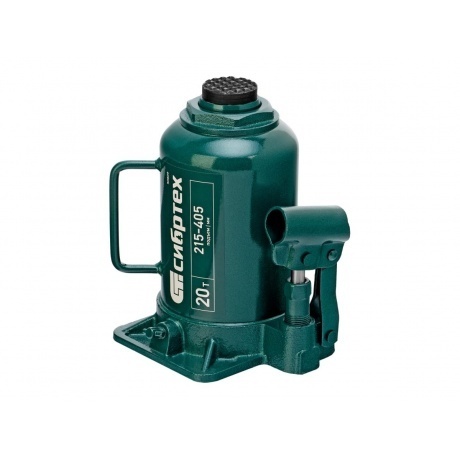 Домкрат гидравлический бутылочный, 20 т, 215-405 мм Сибртех - фото 2