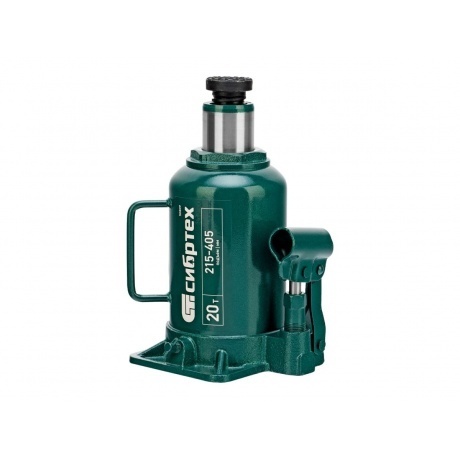 Домкрат гидравлический бутылочный, 20 т, 215-405 мм Сибртех - фото 5