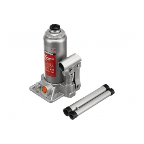 

Домкрат гидравлический бутылочный, 3 т, h подъема 178-343 мм Matrix