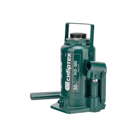 Домкрат гидравлический бутылочный, 30 т, 245-385 мм Сибртех
