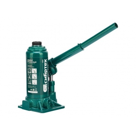 Домкрат гидравлический бутылочный, 5 т, 180-340 мм Сибртех - фото 8