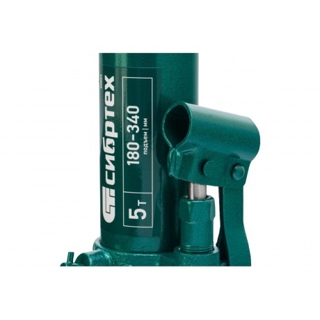 Домкрат гидравлический бутылочный, 5 т, 180-340 мм Сибртех - фото 9