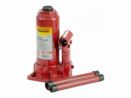 Домкрат гидравлический бутылочный, 5 т, h подъема 180-340 мм, Co...