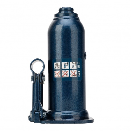 Домкрат гидравлический бутылочный, 5 т, h подъема 207-404 мм, в пласт. кейсе// Stels - фото 8