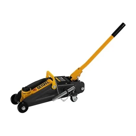 Домкрат гидравлический подкатной с фиксатором, 2 т, 130-330 мм D...