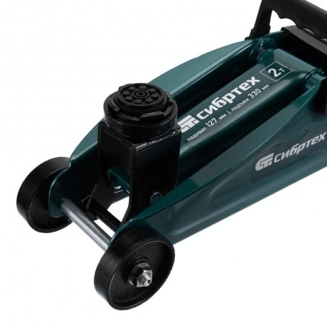 Домкрат гидравлический подкатной, 2 т, 127-330 мм Сибртех - фото 12