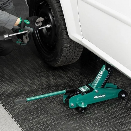 Домкрат гидравлический подкатной, 2 т, 135-320 мм Сибртех - фото 13