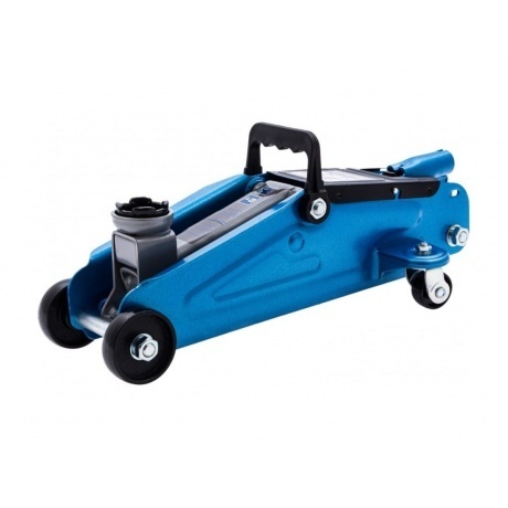 Домкрат гидравлический подкатной, 2 т, h подъема 140-340 мм, в к...