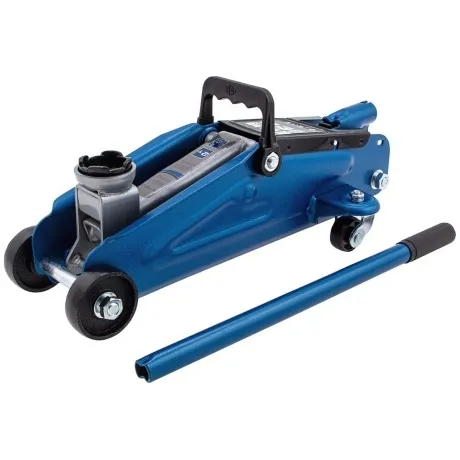 Домкрат гидравлический подкатной, 2 т, h подъема 140-340 мм Stel...
