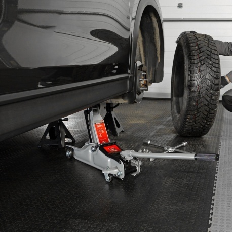 Домкрат гидравлический подкатной, 2 т, Low Profile, 85-330 мм Matrix - фото 17