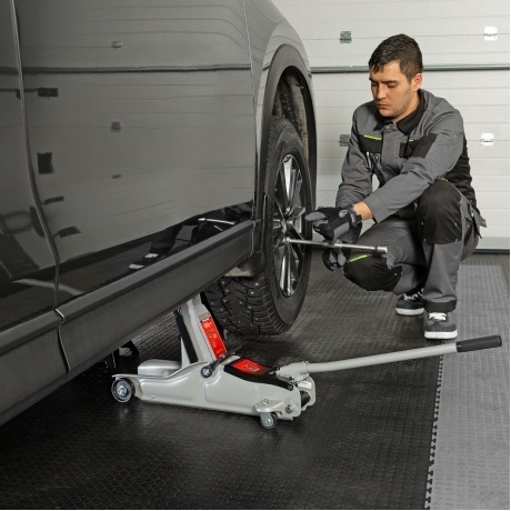 Домкрат гидравлический подкатной, 2 т, Low Profile, 85-330 мм Matrix - фото 18