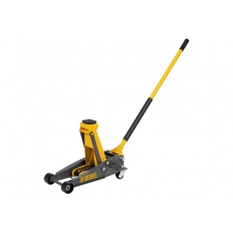 

Домкрат гидравлический подкатной, 3 т, 125-470 мм, быстрый подъем, проф. Denzel