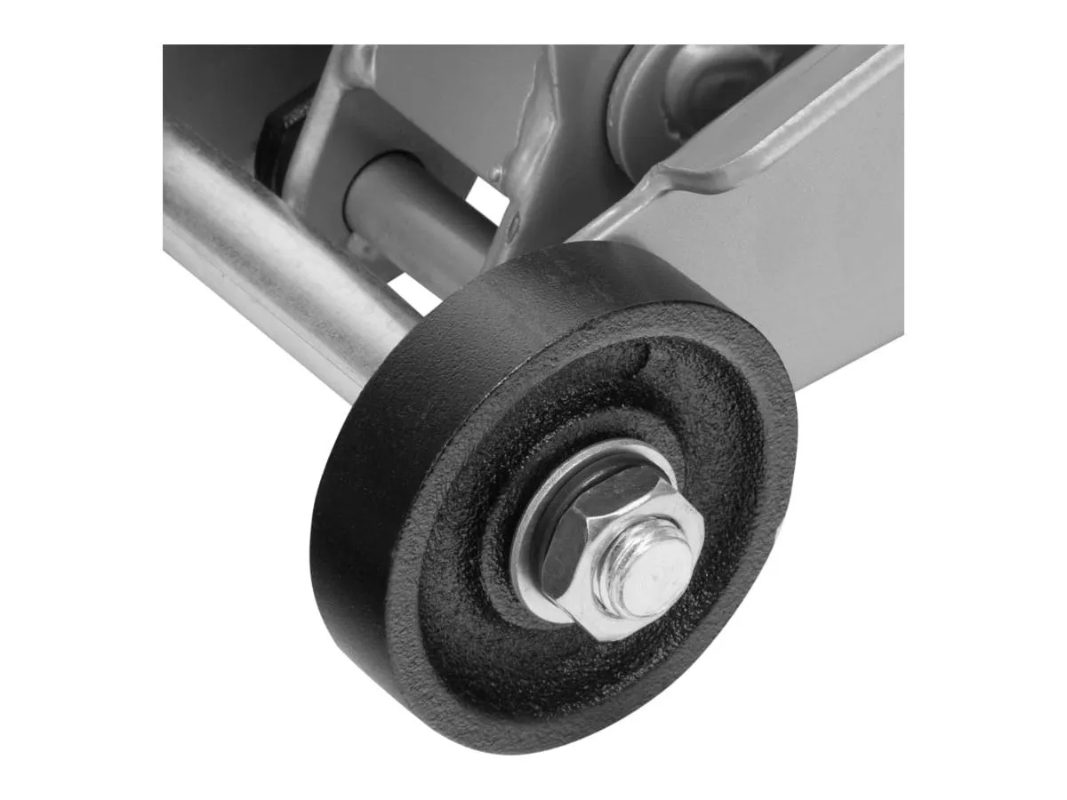 Домкрат гидравлический подкатной, 3 т, h подъема 130-410 мм, поворотная ручка// Matrix - фото 15