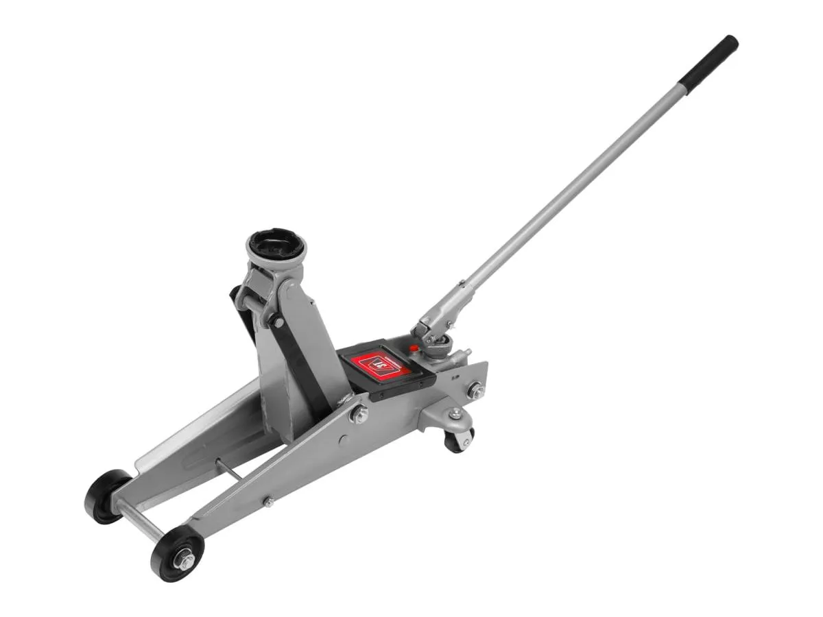 Домкрат гидравлический подкатной, 3 т, h подъема 130-410 мм, поворотная ручка// Matrix - фото 6
