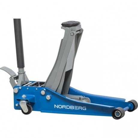 

Домкрат супернизкий подкатной NORDBERG 3.2 тонн, H=75-500 мм N32032