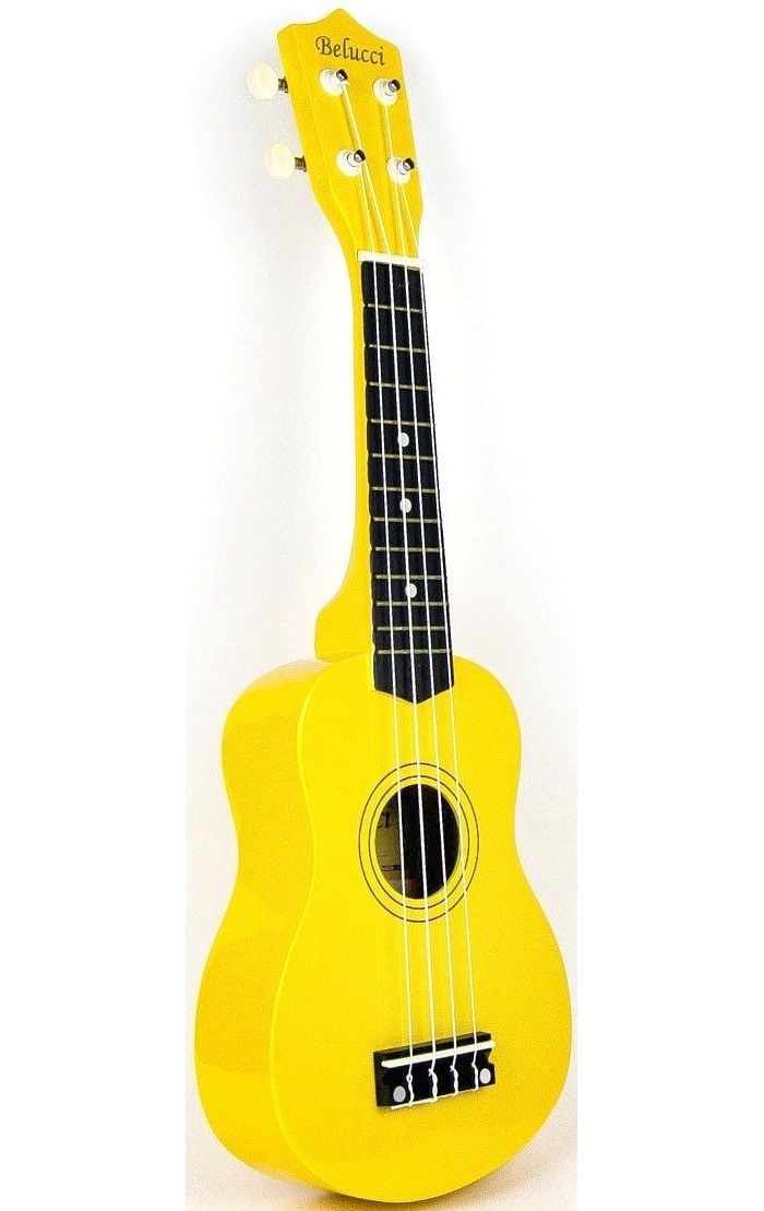 Укулеле сопрано Belucci XU21-11 YL жёлтый - фото 2