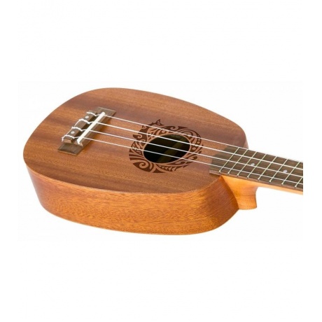 Укулеле FLIGHT NUP310 PINEAPPLE сопрано ананас рисунок акула - фото 3