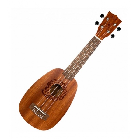 Укулеле FLIGHT NUP310 PINEAPPLE сопрано ананас рисунок акула - фото 4