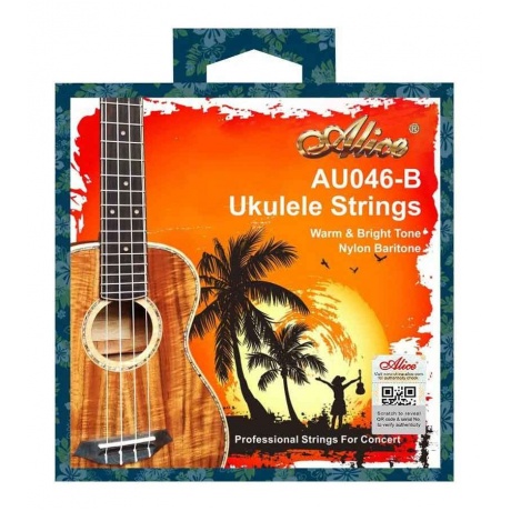 Струны для укулеле баритон ALICE AU046 -B - фото 1