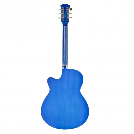 Гитара акустическая Belucci BC4010 BLS синий - фото 3