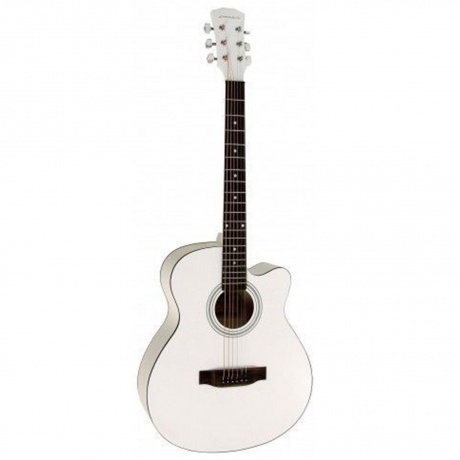 Гитара акустическая Elitaro E4010 WH белый - фото 1