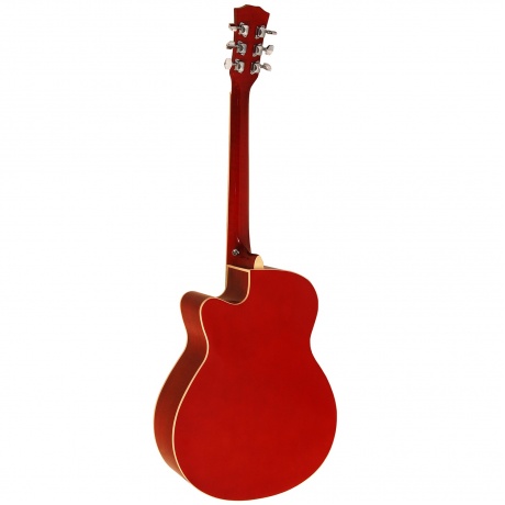 Гитара акустическая Elitaro E4010 RDS красный - фото 2