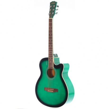 Гитара акустическая Elitaro E4010 GR зелёный - фото 2