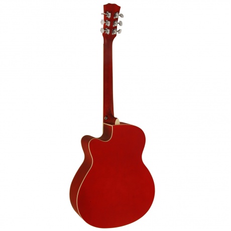 Гитара акустическая Elitaro E4020 RDS красный - фото 2