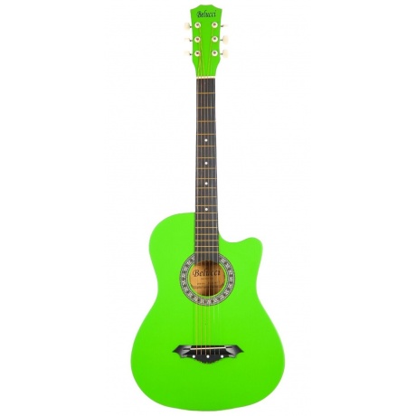 Гитара акустическая Belucci BC3810 GR зелёный - фото 1