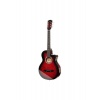 Гитара акустическая COWBOY 3810C RDS красный бёрст
