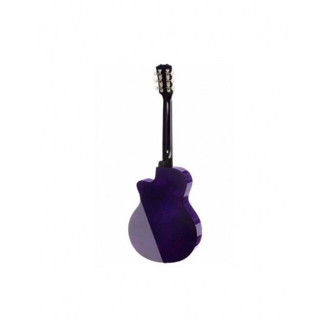 Гитара акустическая COWBOY 3810C VTS фиолетовый - фото 2