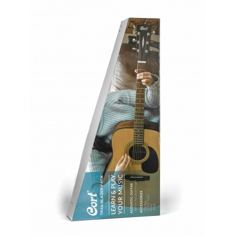 Гитара акустическая Cort CAP-810-OP Trailblazer+чехол+тюнер+ремень+медиаторы натуральный - фото 9