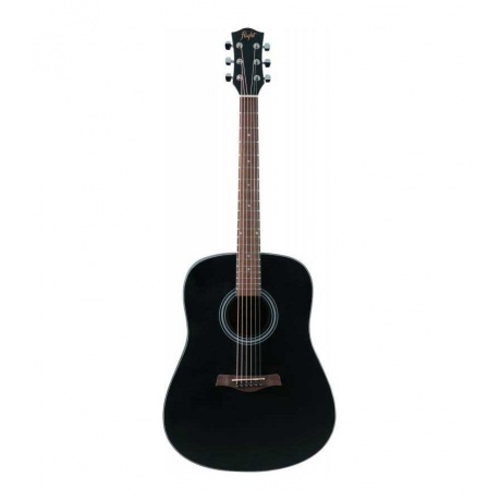Гитара акустическая FLIGHT D-175 BK черный - фото 1