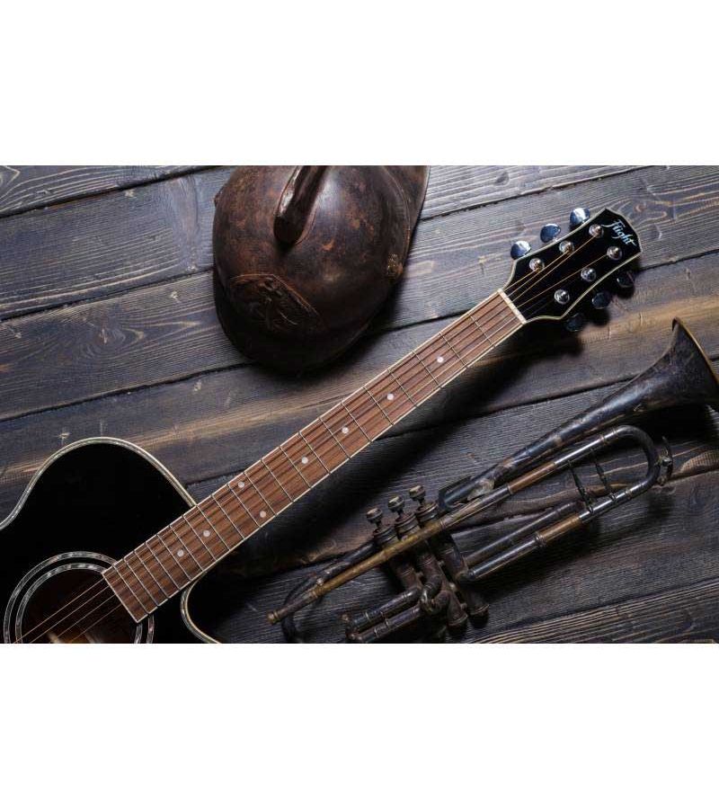 Гитара акустическая FLIGHT F-230C BK черный - фото 6