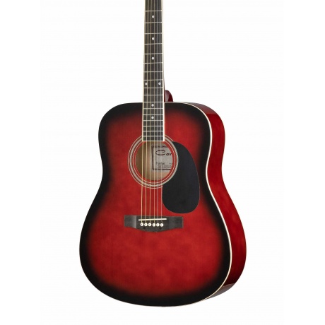 Акустическая гитара Caraya F630-RDS красный санберст - фото 2